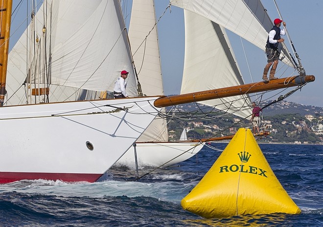 Grand Epoque start - Les Voiles de Saint-Tropez ©  Rolex / Carlo Borlenghi http://www.carloborlenghi.net